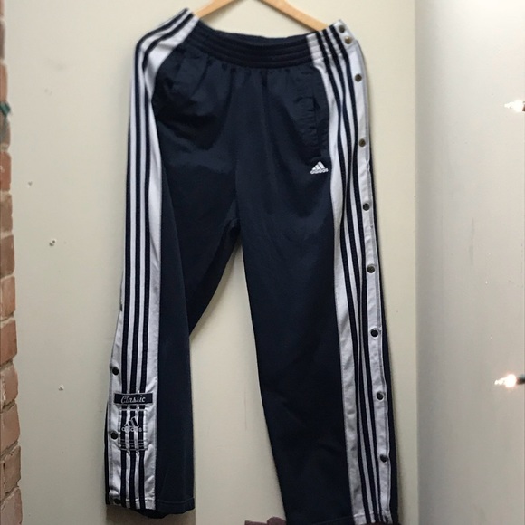 snap away track pants
